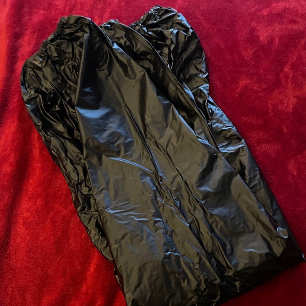 New Vinyl solar pants 
One size fits most